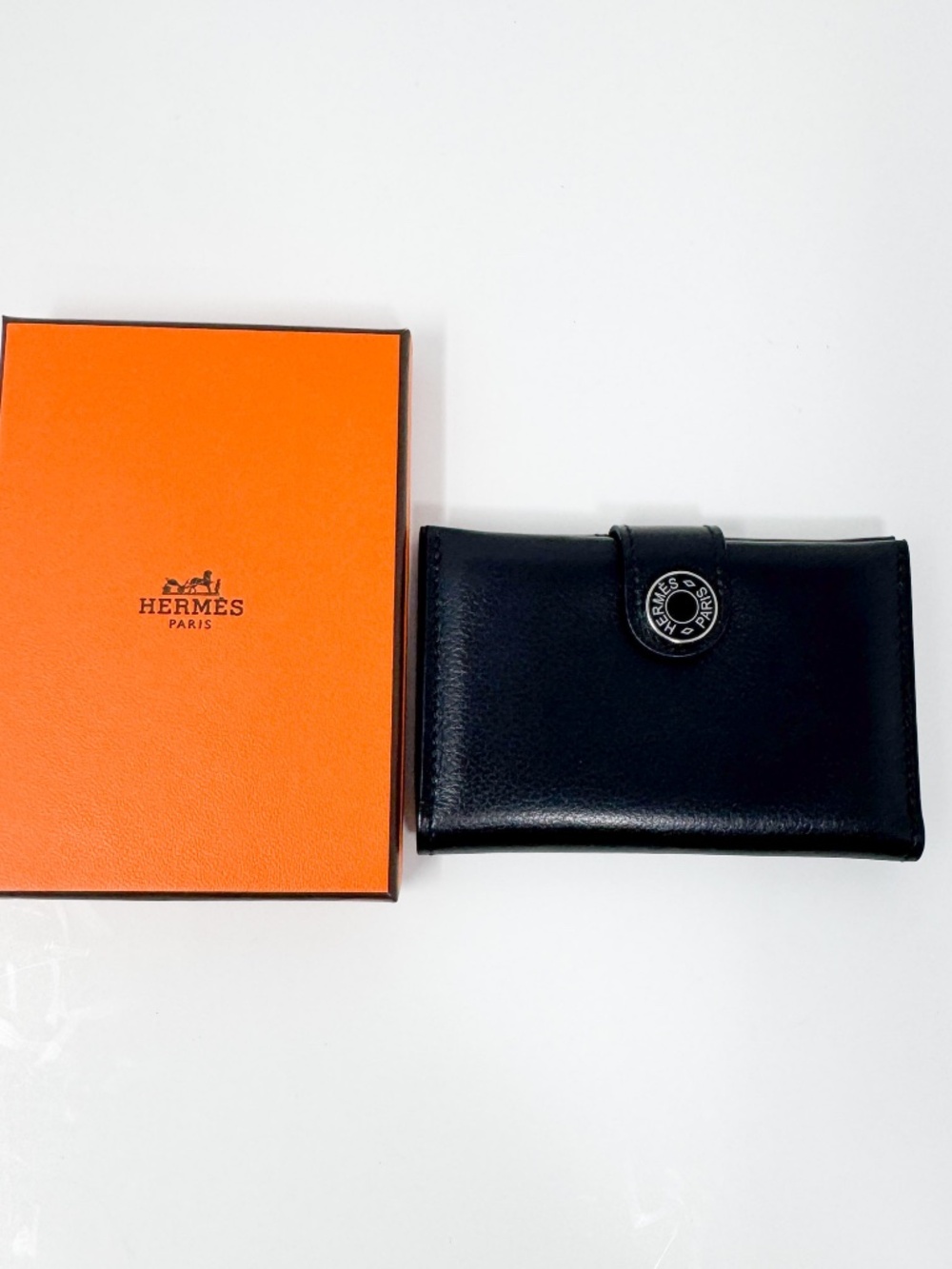 Hermes Noir Evercolor R.M.S. Cardholder - Picture 2 of 9